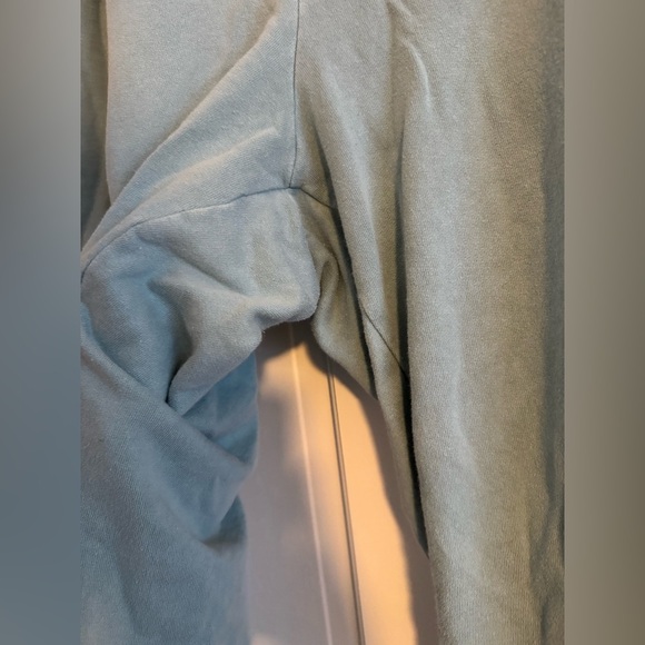 VTG Hot Cotton Marc Ware Women Lounge Set Sweatshirt Sweats Zip Blue 1X EUC - Picture 6 of 11